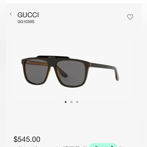 Men’s Gucci GG 1039S Sunglasses - Picture 4 of 4